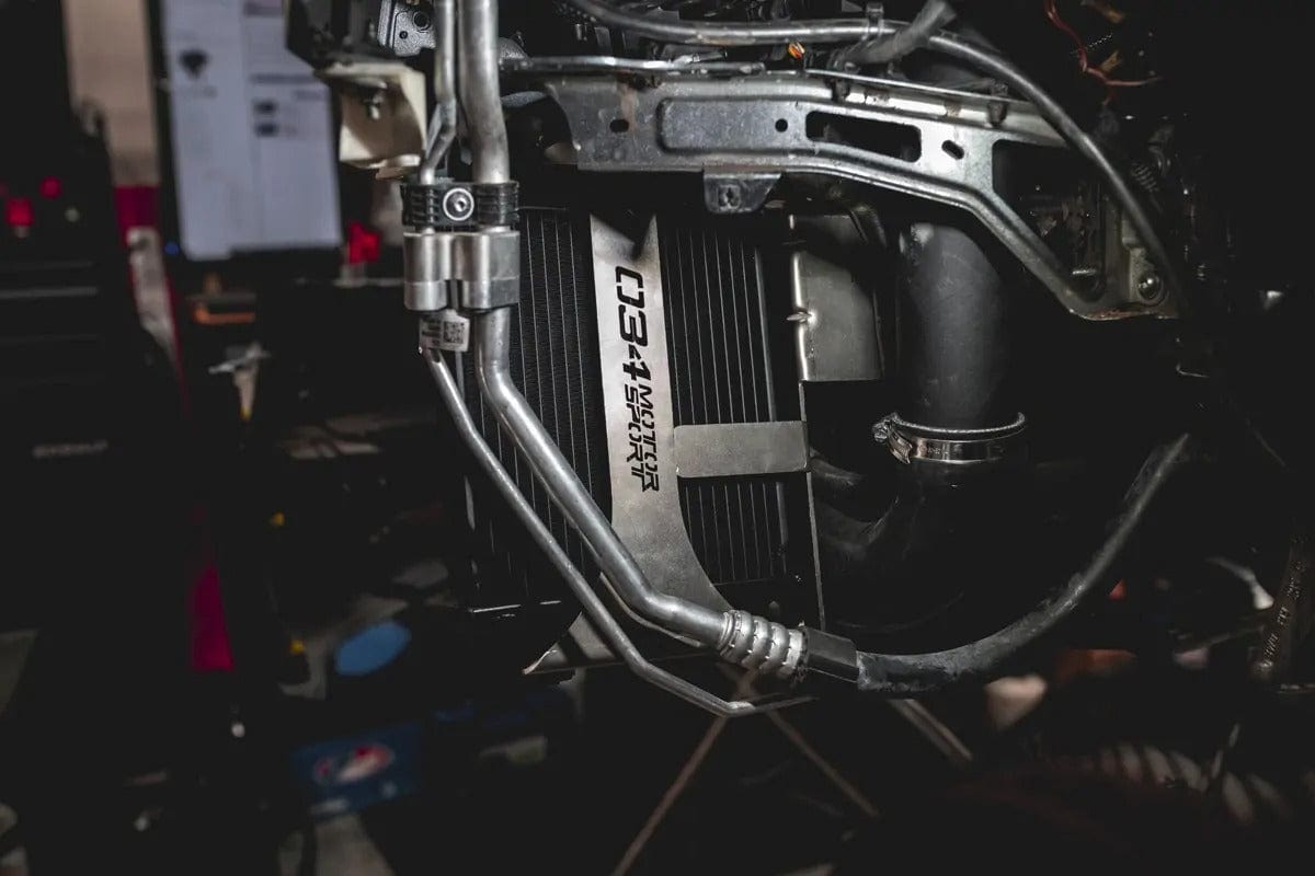 034 Motorsport Auxiliary Side Mount Radiator Upgrade Kit - Audi / 3.0T / B9 / B9.5 / S4 / S5