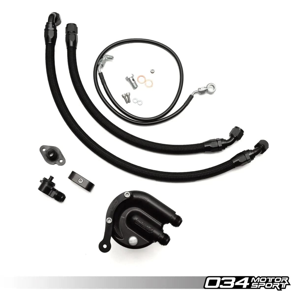 034 Motorsport Billet Catch Can Kit - Audi 8J TT RS 2.5 TFSI