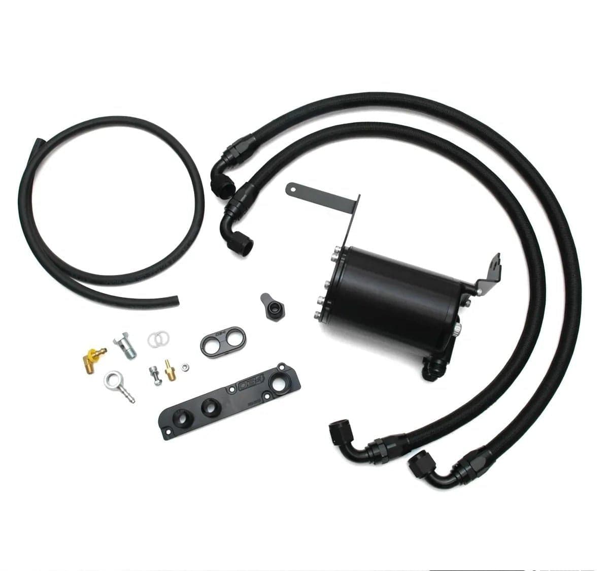 034 Motorsports Catch Can Kit, Billet, B7 Audi A4 EA113 2.0T FSI