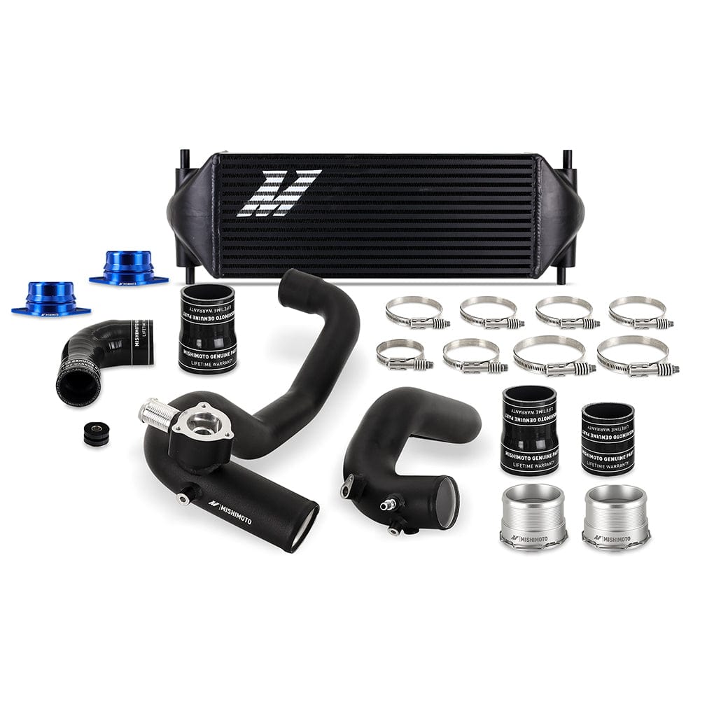 Mishimoto Performance Intercooler Kit, Ford Bronco 2.3L 2021+, Black IC, Black IC Pipes