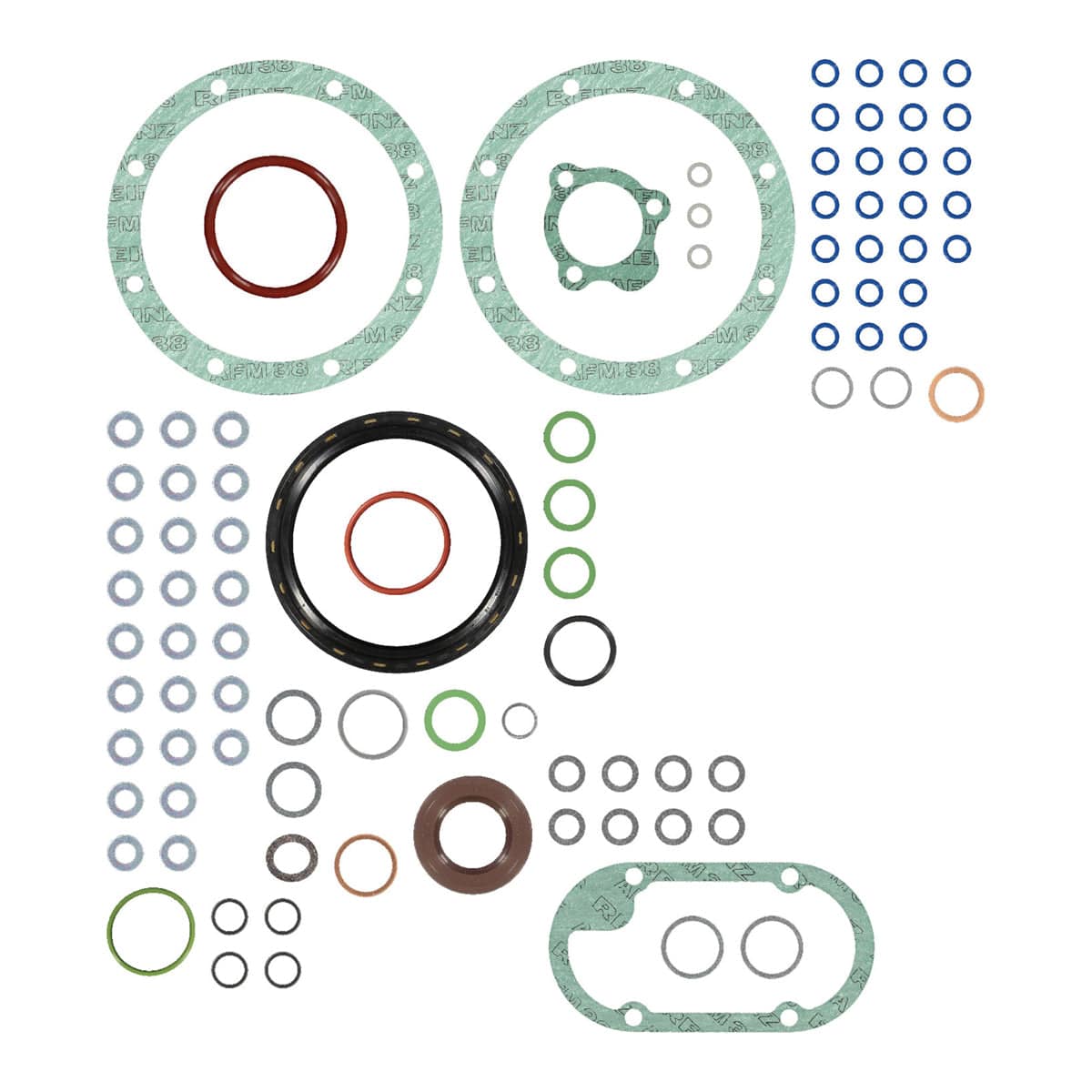 Engine Crankcase Cover Gasket Set - Porsche