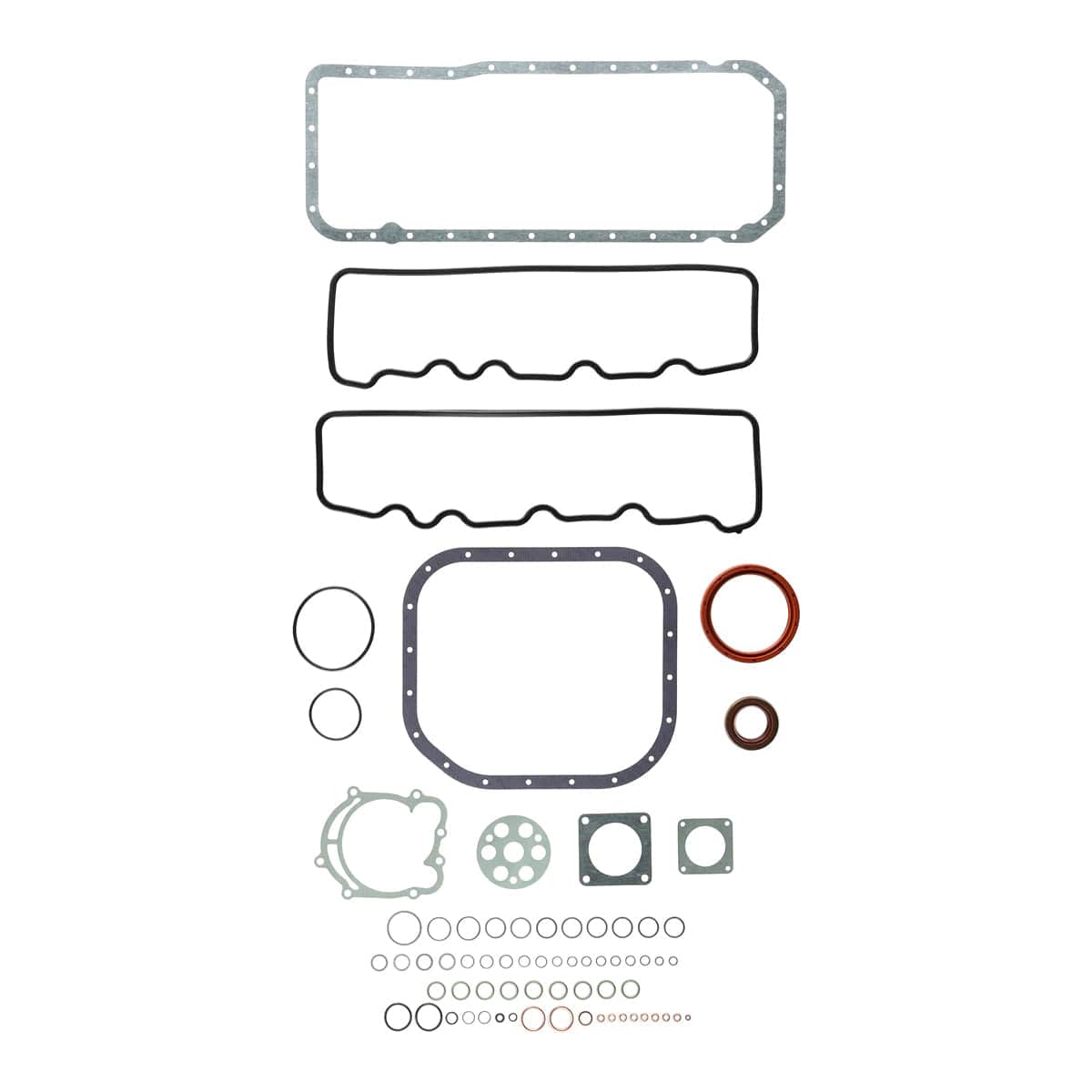 Engine Crankcase Cover Gasket Set - Mercedes Benz