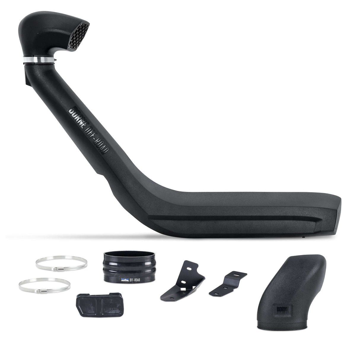 Mishimoto Borne Off-Road Snorkel, fits 2021+ Ford Bronco 2.3L/2.7L with stock air intake