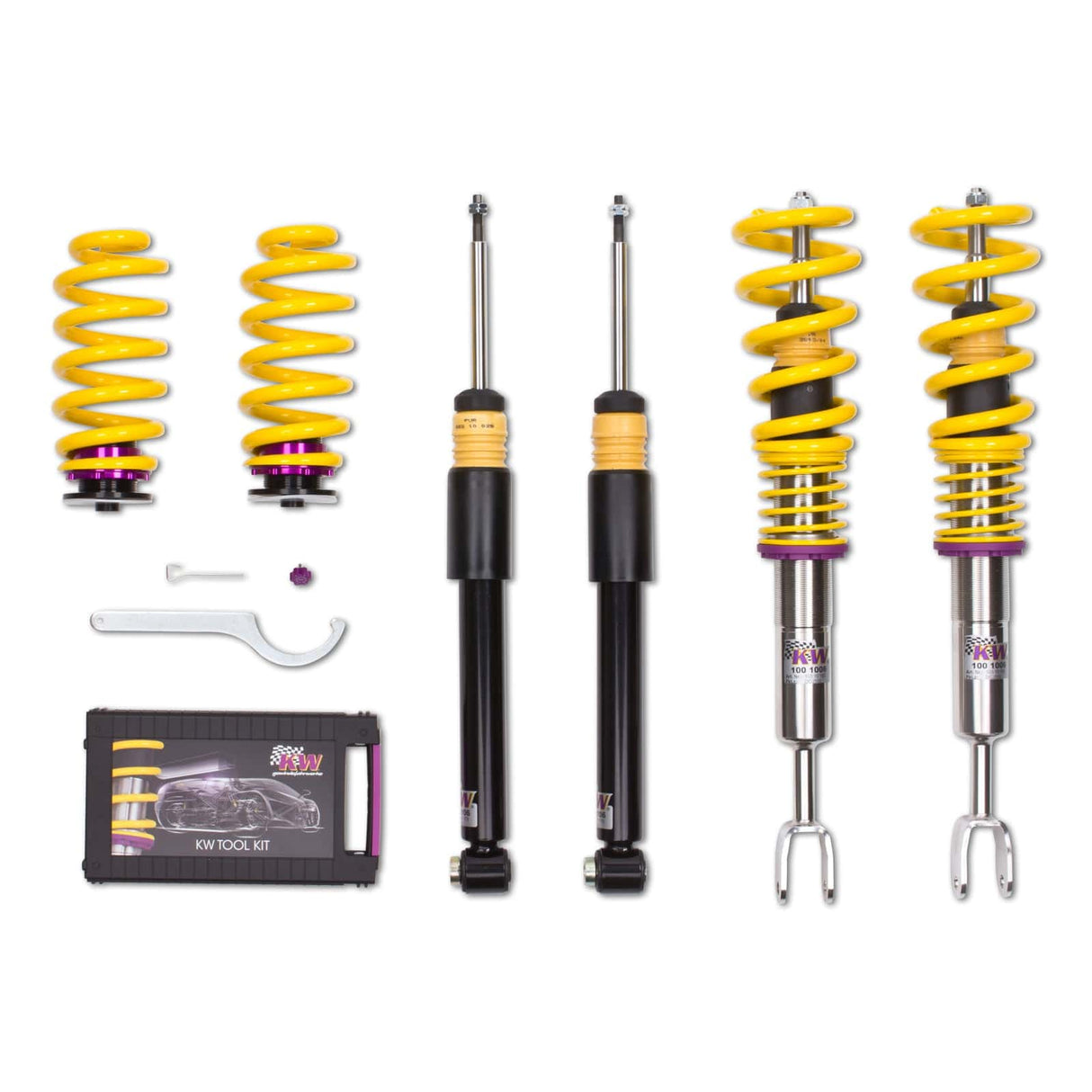 KW V1 Coilover Kit - Audi S4 Type 8E,8H QB6 Wagon, Convertible