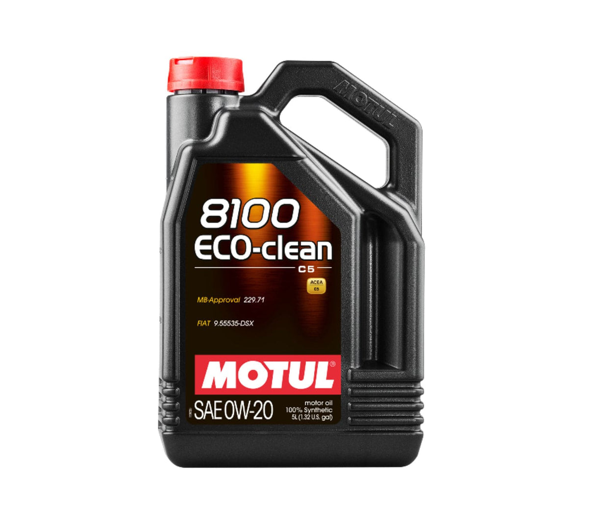 Motul 8100 ECO-CLEAN 0W-20 Full Synthetic (5L)
