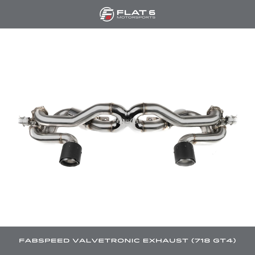 Fabspeed Valvetronic X-Pipe Exhaust System (718 GT4)