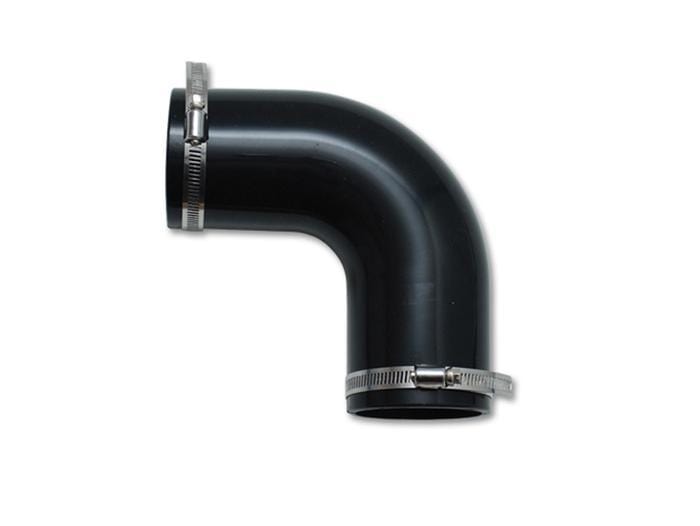 Vibrant Non-Reinforced Silicone 90 Degree Elbow - 3.5" (NLA)