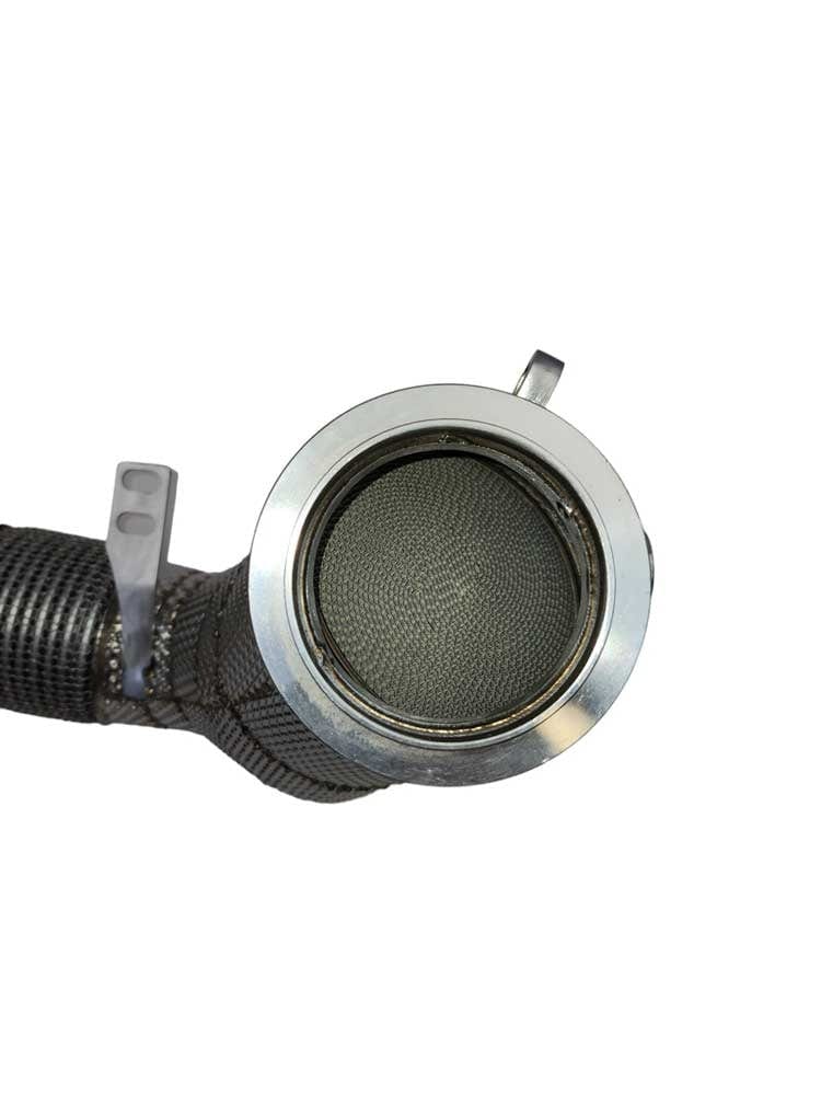 Racing Dynamics Downpipe w/ Cats and Heat Shield for BMW X5 / X6 / 750i / 550i / 650i