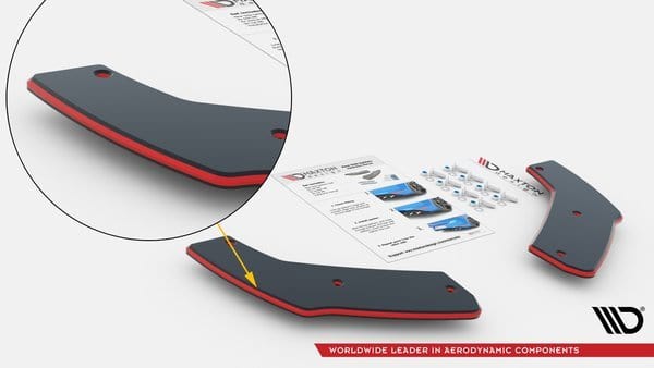 Maxton Design Street Pro Rear Side Splitters BMW M3 G80