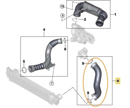 Racing Dynamics Intake Charge Pipe Lite - Mini / BMW / X1 / X2 / JCW