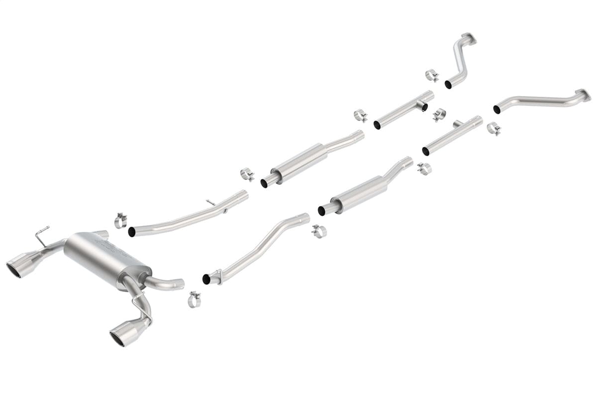Borla 03-08 350Z True Dual Cat-Back Exhaust