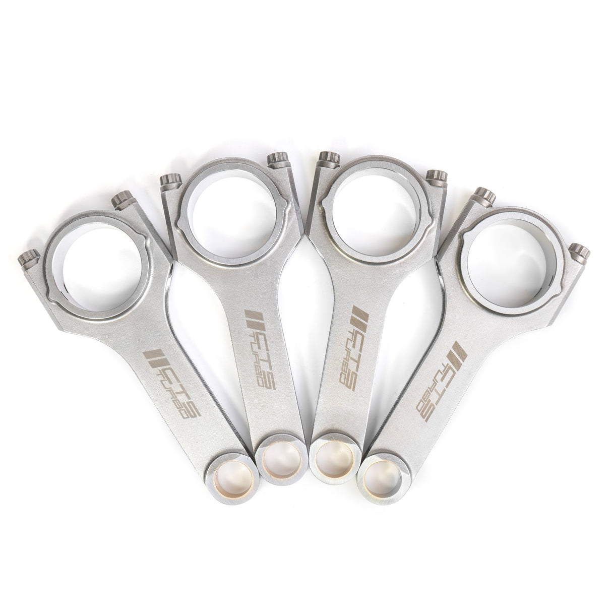 CTS Turbo Connecting Rods VW & Audi 144x21 Tapered Rifle Drilled | Fits MK6/B8 2.0T EA888 Gen 1 & 2 With Stock Pistons