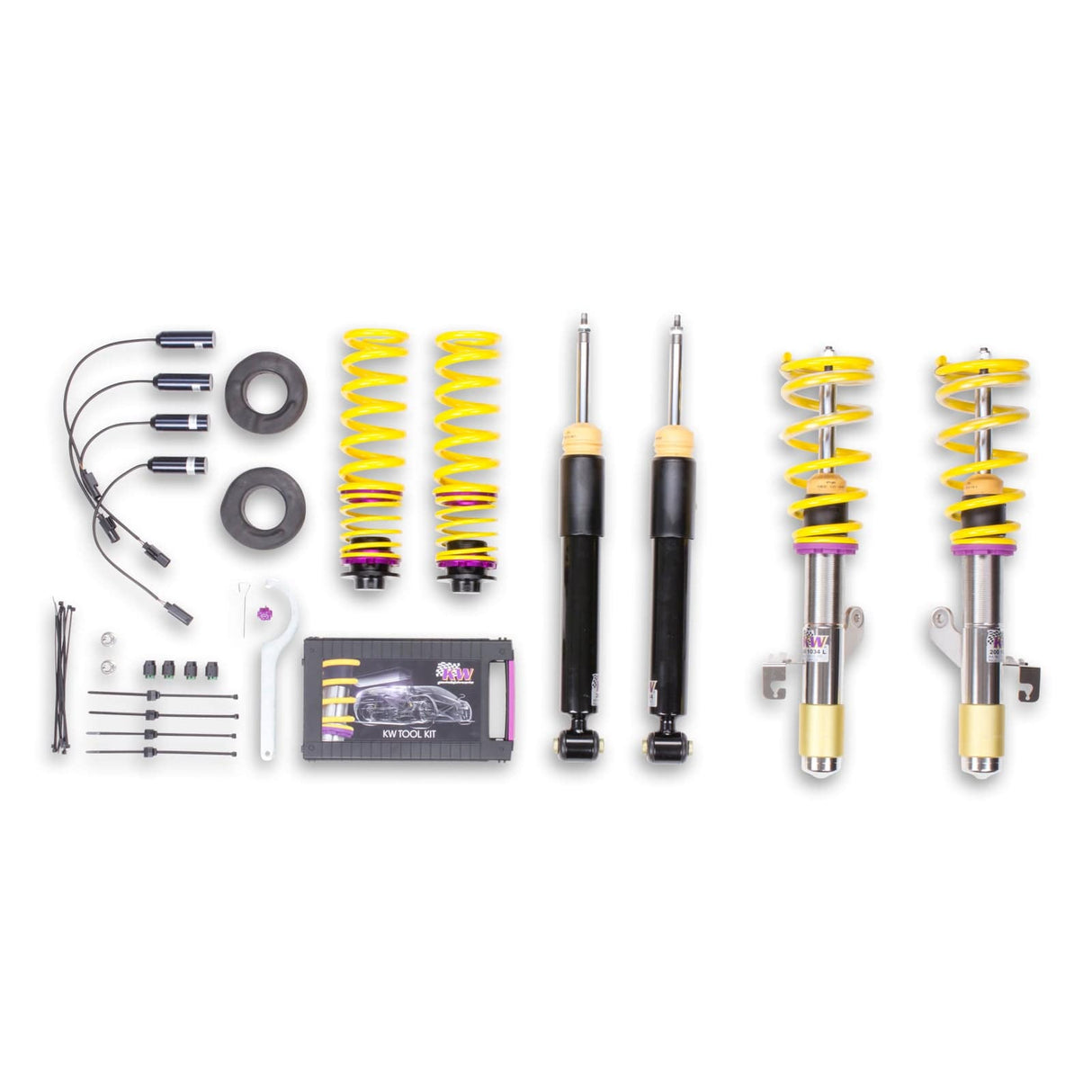 KW V2 Coilover Kit Bundle - BMW / F30 / F32 / 320i / 328i / 328d / 330i / 428i / 430i / AWD w/ EDC