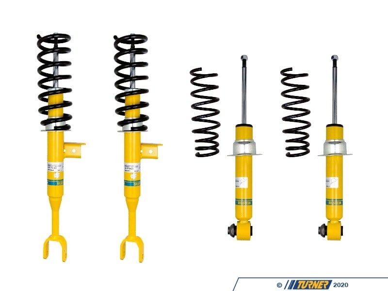 Bilstein B12 BMW 650i Base Convertible Front and Rear Suspension Kit
