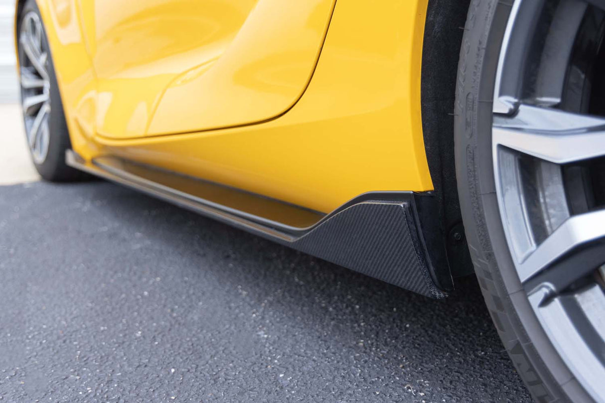 Dinan Side Skirts (Carbon Fiber) - Toyota / A90 / A91 / GR Supra