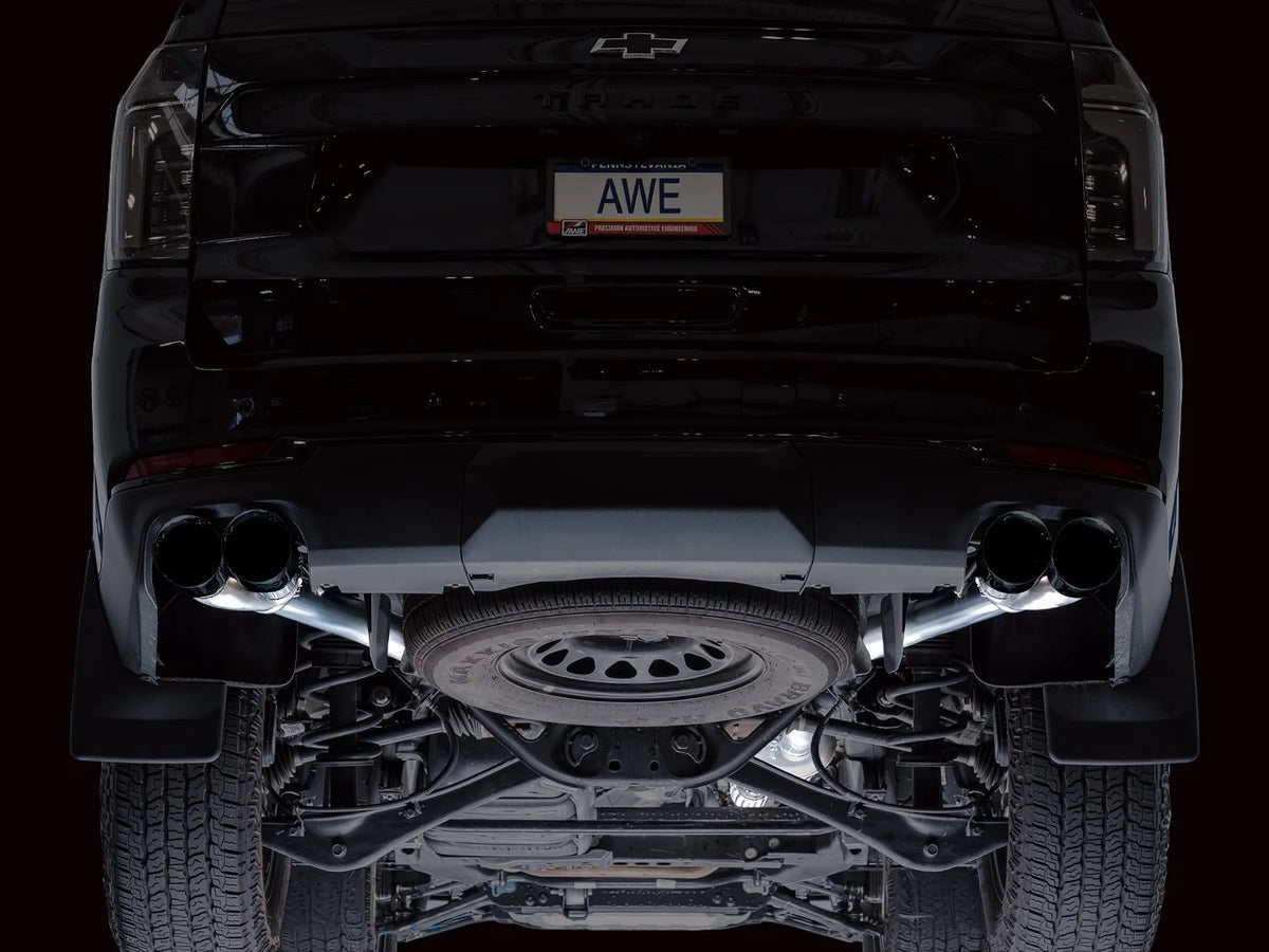 AWE 0FG Exhaust Suite for the 5.3L 2021+ Tahoe/Suburban/Yukon/Yukon X