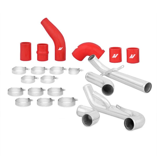 Mishimoto Mitsubishi Lancer Evolution X Intercooler Pipe Kit, Red, 2008+