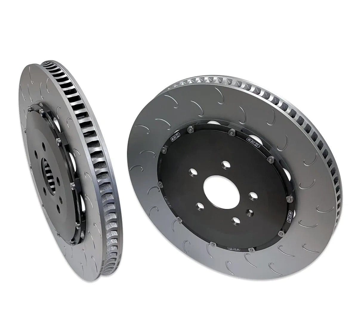 034Motorsport 2-Piece Floating Front Brake Rotor Upgrade Kit - Audi 8S TT-RS