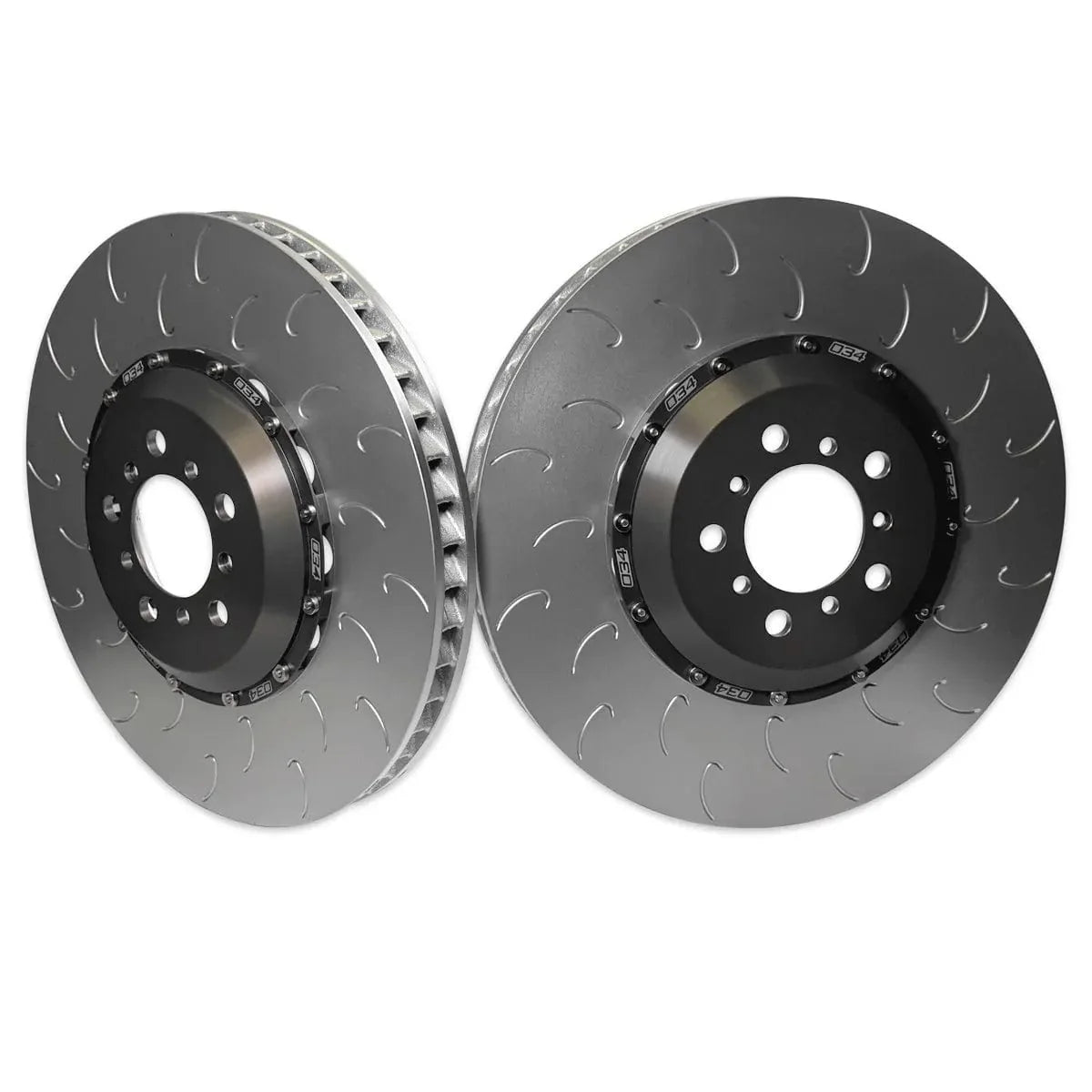 034 Motorsport 2-Piece Floating Front Brake Rotor Upgrade Kit - BMW F8X / M3 / M4 / M2 Competition