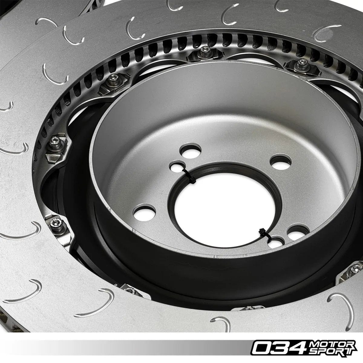 034 Motorsport 2-Piece Floating Rear Brake Rotor Upgrade Kit - BMW F8X / M3 / M4 / M2 Competition
