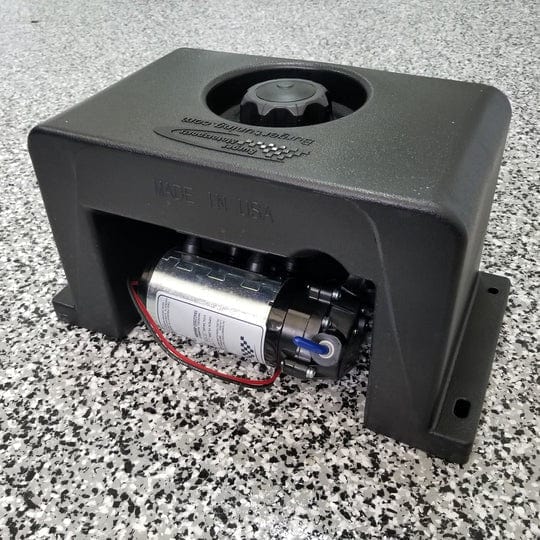 Burger Motorsport - 2 Gallon Low Profile Universal Water/Methanol Injection (WMI) Tank