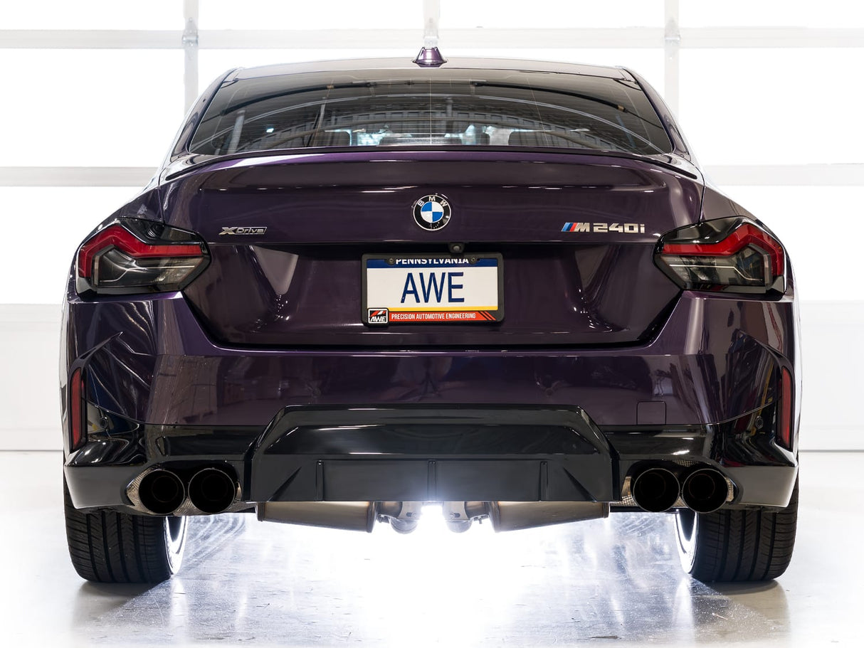 AWE Cat-Back Exhaust for G42 BMW M240i
