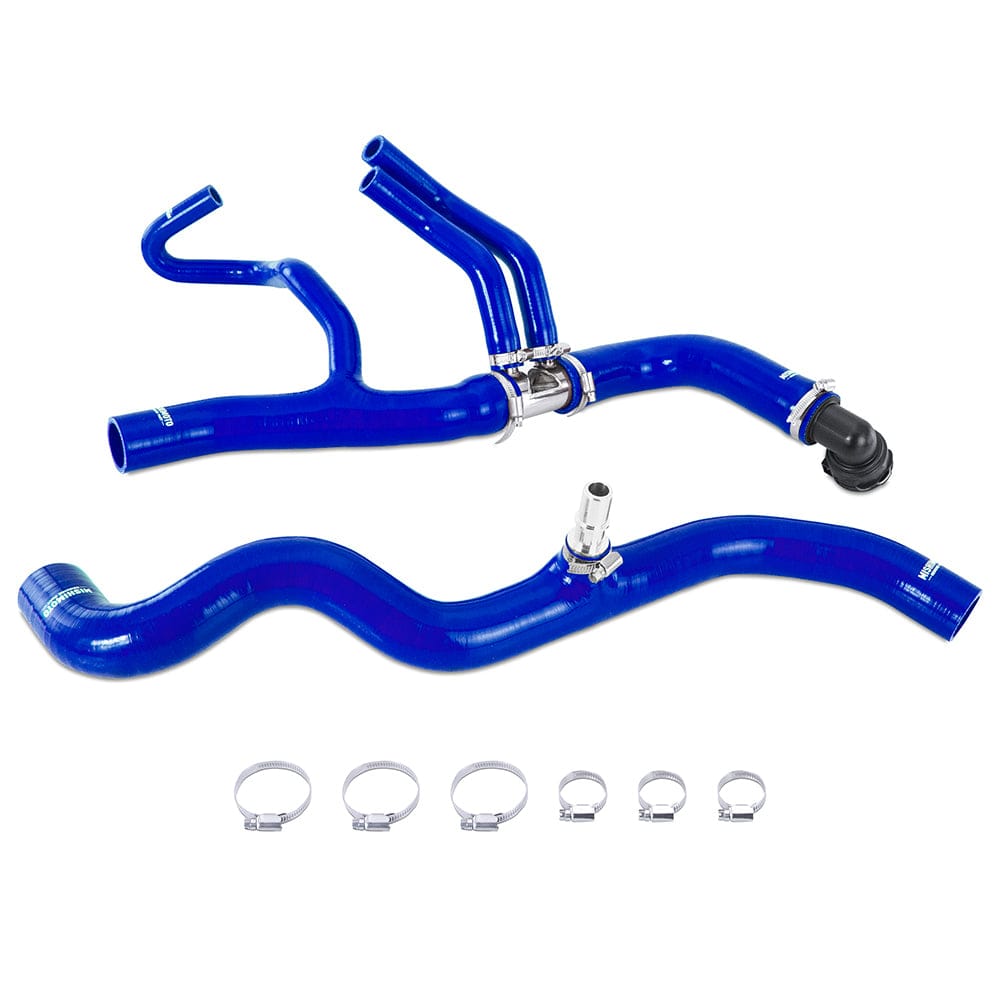 Mishimoto Silicone Coolant Hose Kit, Fits 2017 Ford Raptor 3.5L EcoBoost, Blue