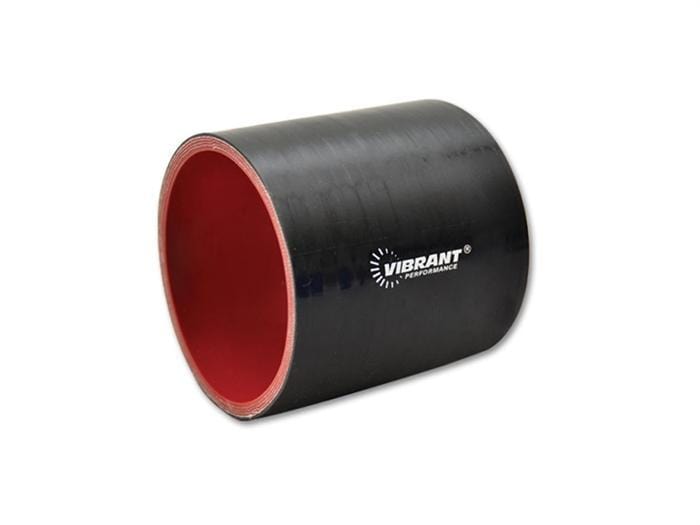 Vibrant 4 Ply Reinforced Silicone Straight Hose Coupler - 2"