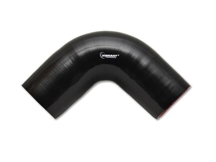 Vibrant 4 Ply Reinforced Silicone 90 Degree Elbow - 2.5"
