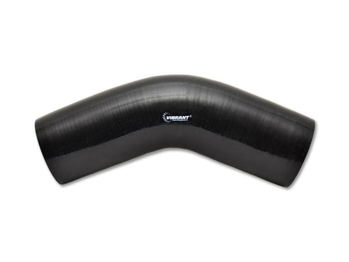 Vibrant 4 Ply Reinforced Silicone 45 Degree Elbow - 1.5"