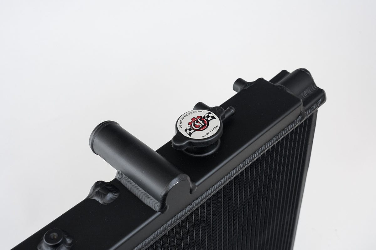 CSF Performance 93-98 Toyota A80 Supra (NA/TT) High-Performance All-Aluminum Radiator - Black