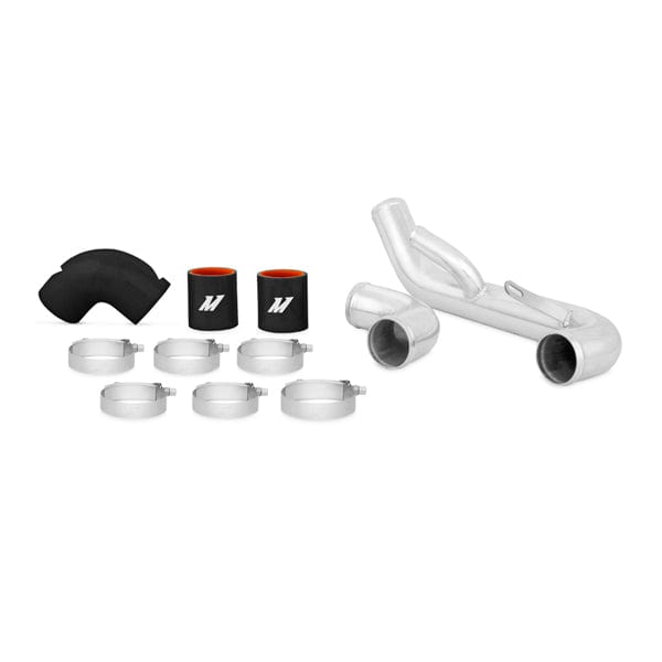 Mishimoto Mitsubishi Lancer Evolution X Lower Intercooler Pipe Kit, Black, 2008+