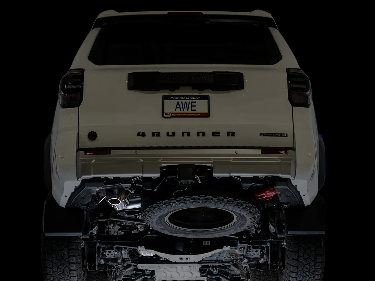 AWE 0FG Catback Exhaust w/ BashGuard - Toyota / J250 Land Cruiser / 6th-Gen 4Runner