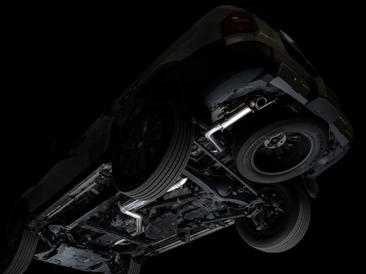 AWE 0FG Catback Exhaust w/ BashGuard - Toyota / J250 Land Cruiser / 6th-Gen 4Runner