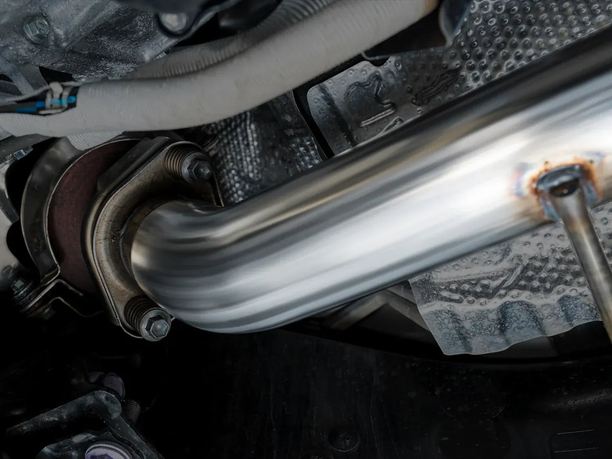 AWE 0FG Catback Exhaust w/ BashGuard - Toyota / J250 Land Cruiser / 6th-Gen 4Runner