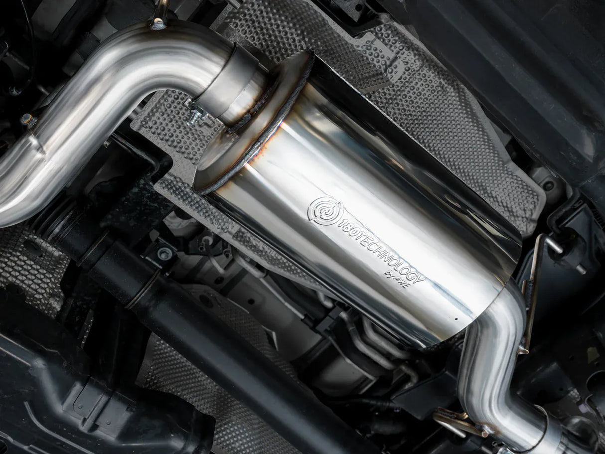 AWE 0FG Catback Exhaust w/ BashGuard - Toyota / J250 Land Cruiser / 6th-Gen 4Runner