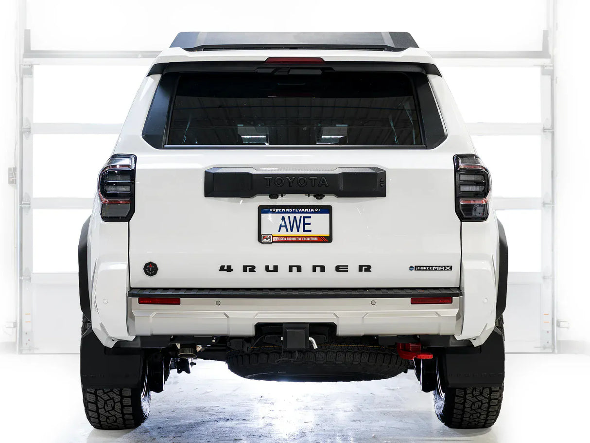 AWE 0FG Catback Exhaust w/ BashGuard - Toyota / J250 Land Cruiser / 6th-Gen 4Runner