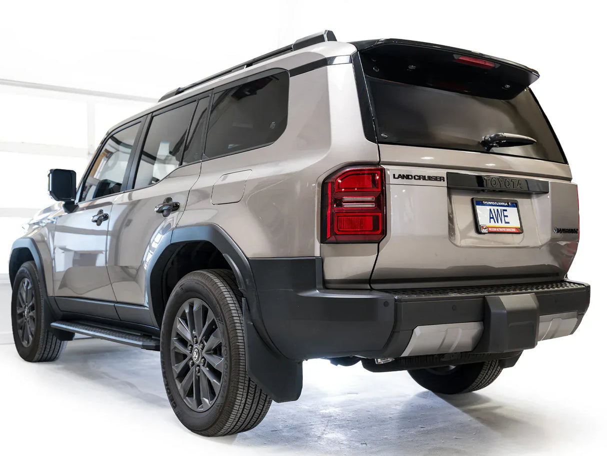 AWE 0FG Catback Exhaust w/ BashGuard - Toyota / J250 Land Cruiser / 6th-Gen 4Runner