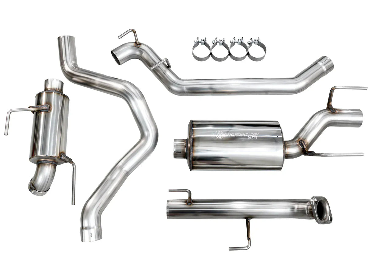 AWE 0FG Catback Exhaust w/ BashGuard - Toyota / J250 Land Cruiser / 6th-Gen 4Runner