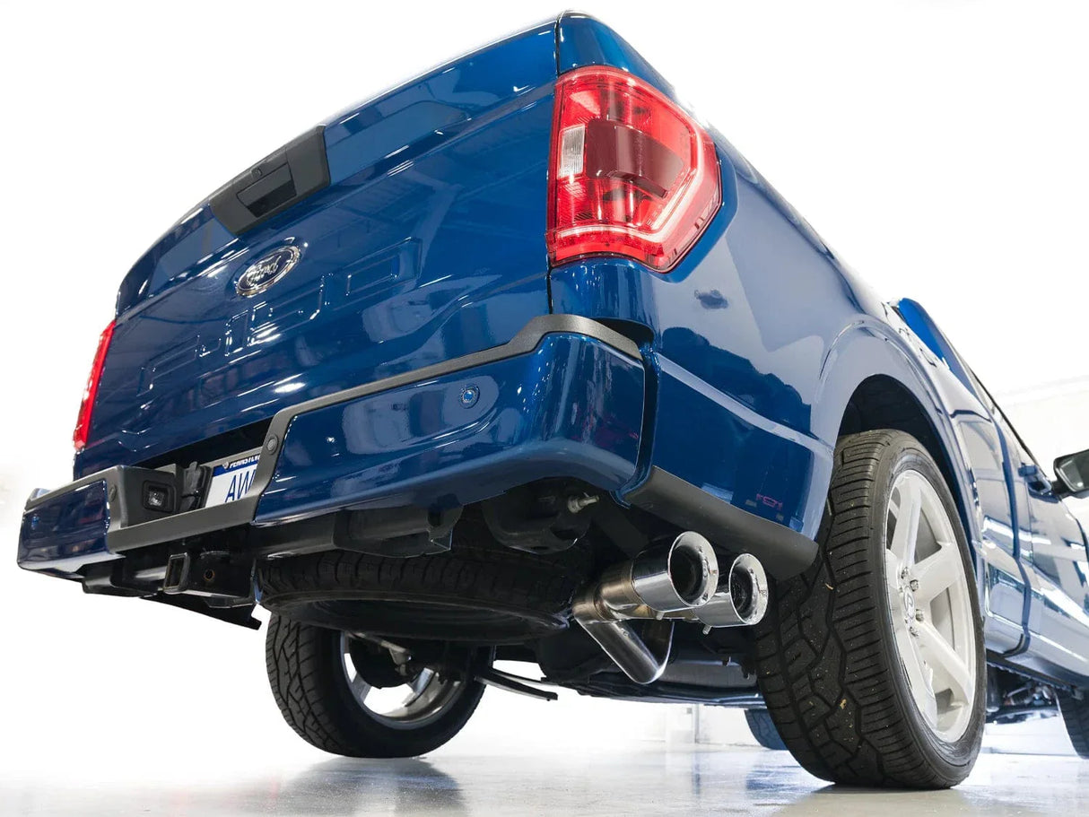AWE 0FG Dual Side Exit Exhaust - Ford F-150 Regular Cab