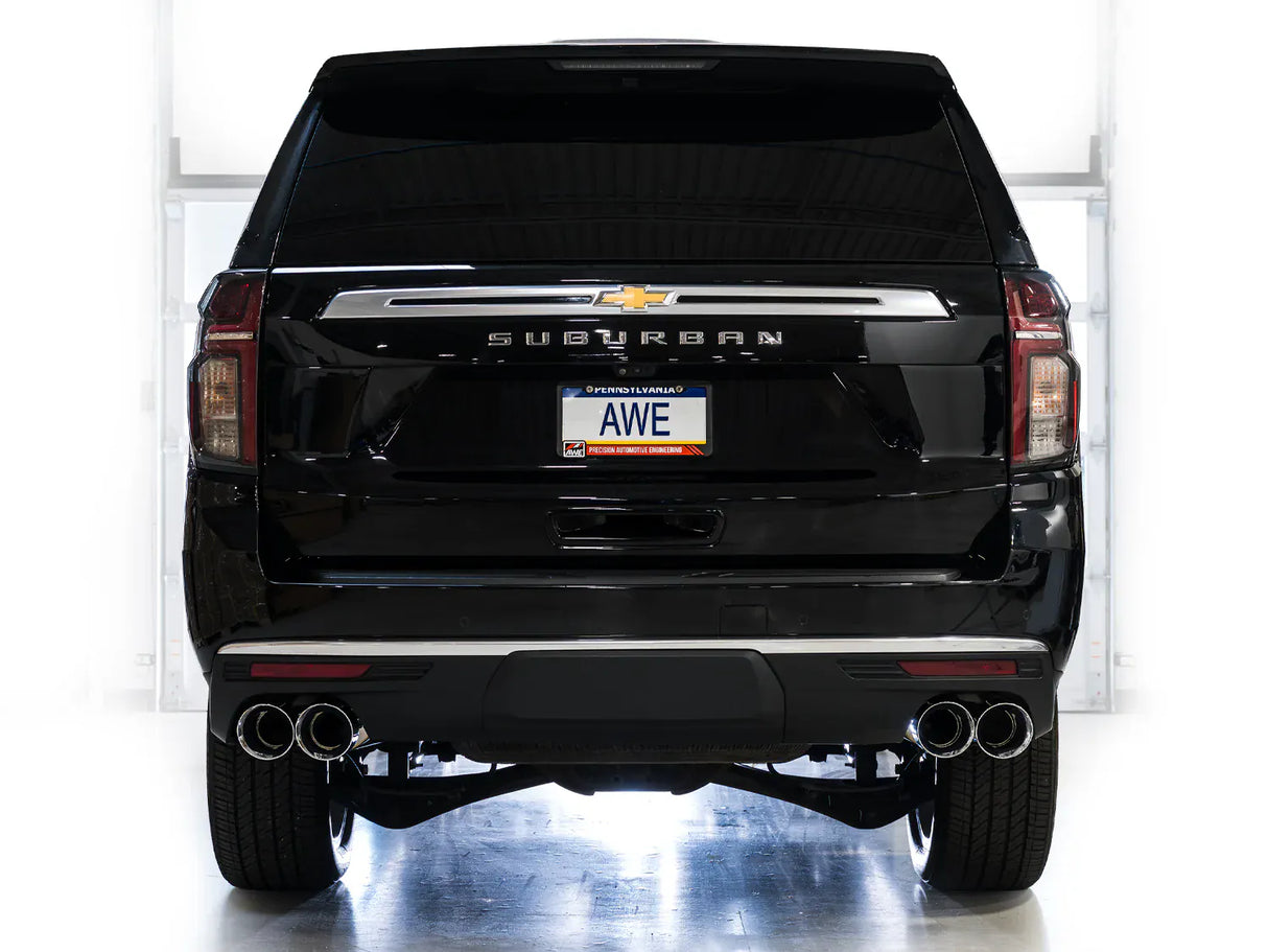 AWE 0FG Exhaust for GMT T1XX Tahoe/Suburban/Yukon/Yukon XL 6.2L