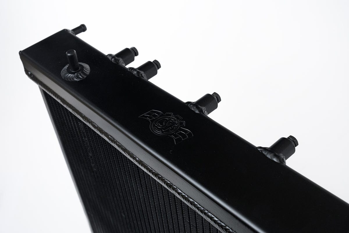 CSF Performance 02-07 Subaru Impreza WRX/STI All-Aluminum Radiator - w/ filler neck - Black