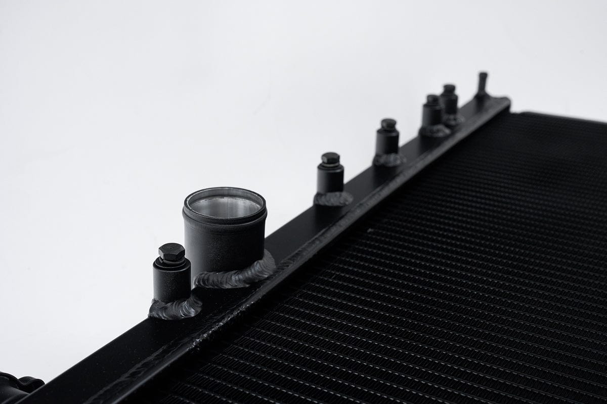 CSF Performance 02-07 Subaru Impreza WRX/STI All-Aluminum Radiator - w/ filler neck - Black