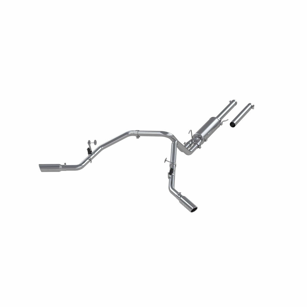 MBRP 2004-2005 Dodge Ram Hemi 1500 5.7L SC/CC-SB Cat Back Dual Split Side