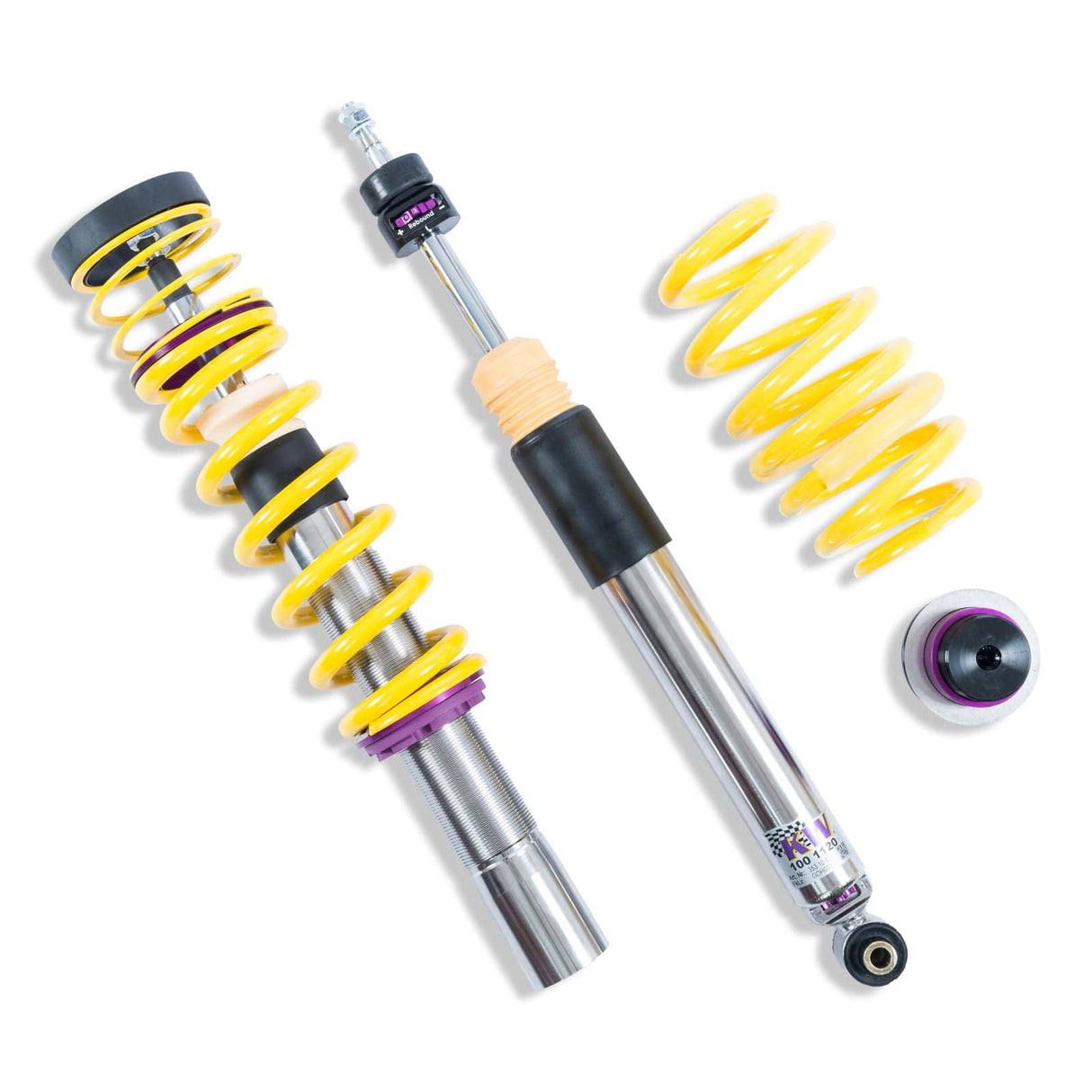 KW V3 Coilover Kit - Audi A4 (B9) Sedan 2WD w/o EDC; 50mm