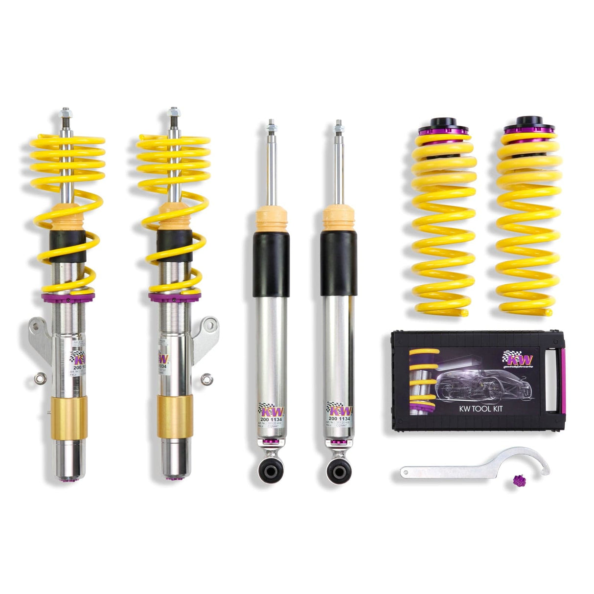 KW V3 Coilover Kit - BMW 3series F30, 4series F32, 2WD w/o EDC