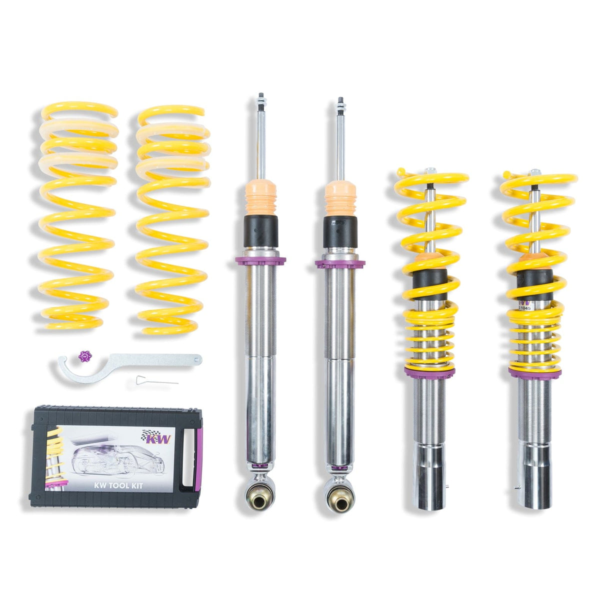 KW V3 Coilover Kit - 5 Series G30 Sedan AWD; without electronic dampers