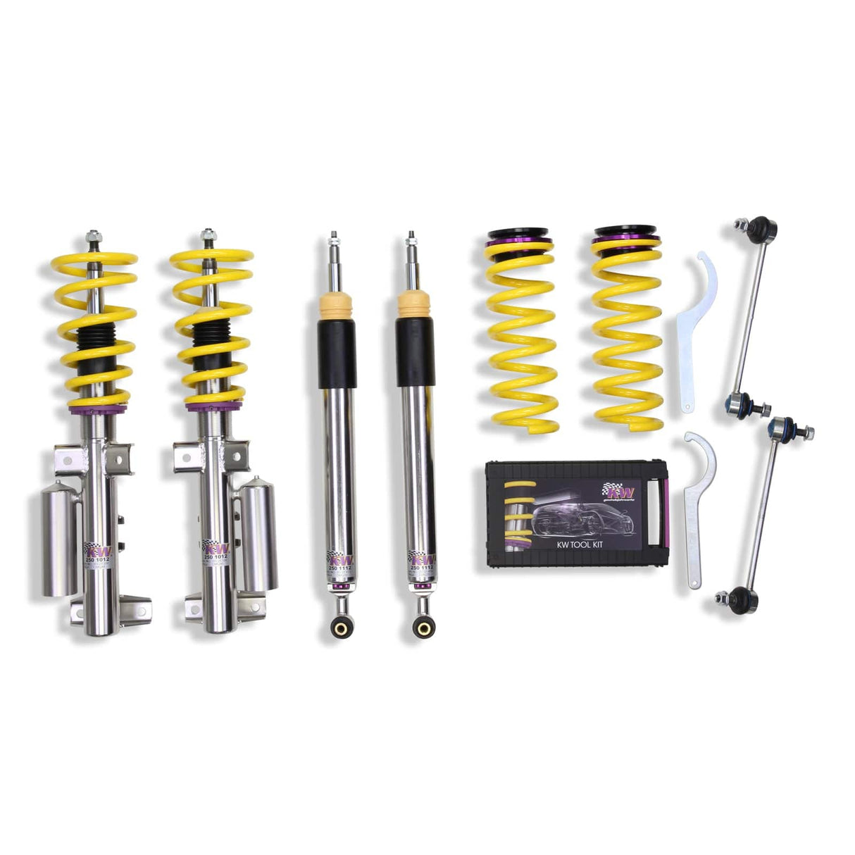 KW V3 Coilover Kit - Mercedes-Benz C-Class C63 AMG (204, 204AMG) Sedan