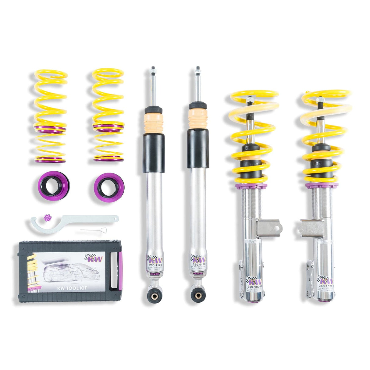 KW V3 Coilover Kit - Mercedes CLA 250; 4MATIC (AWD)
