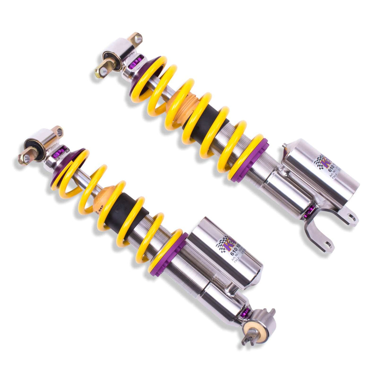 KW Suspensions KW V3 Coilover Kit Bundle - Chevrolet Corvette (C7) ; with electronic shock control